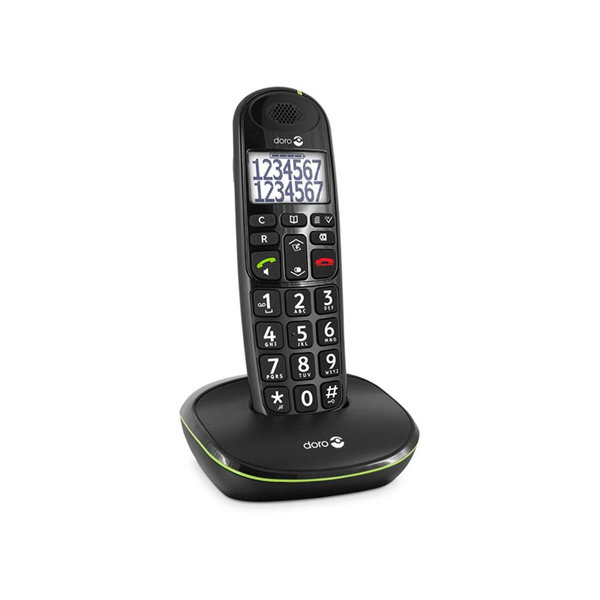 Doro PE-110 MONO BLACK CORDLESS CARE DECT
