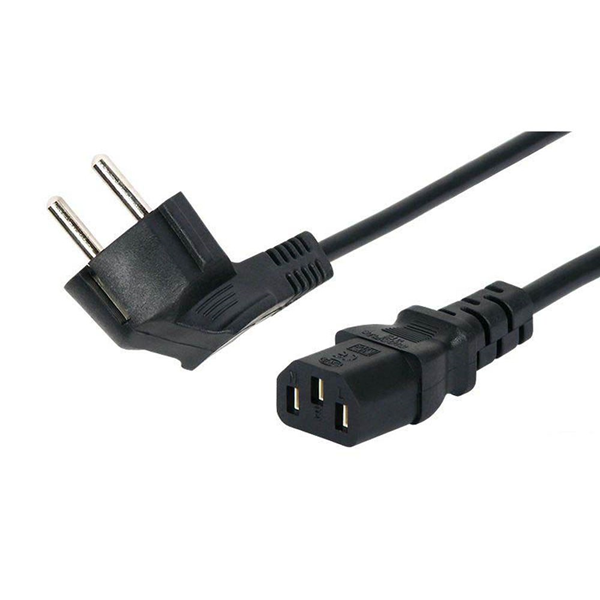 Euronet cable 230V 1,5m zwart