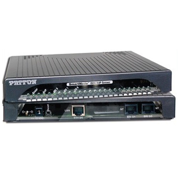 SmartNode VoIP GW, 2x BRI/So NT with phantom power, 2 VoIP SmartNode VoIP GW, 2x BRI/So NT with phantom power, 2 VoIP