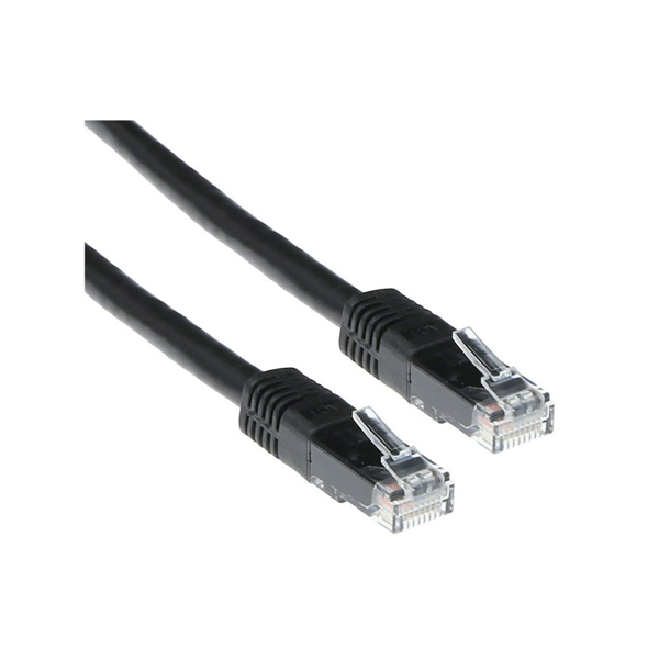 UTP patchcable black 3 m