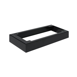 Opbouwframe voor F600M zwart Opbouwframe voor F600M zwart